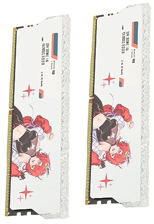 Yobadam RAM DDR4, Modulo di Memoria Desktop CL16 3600 MHz CL16 20 20 38 1,35 V con Overclocking XMP2.0, per PC da Gioco e le Principali Marche di Schede Madri (32 GB (2x16 GB))
