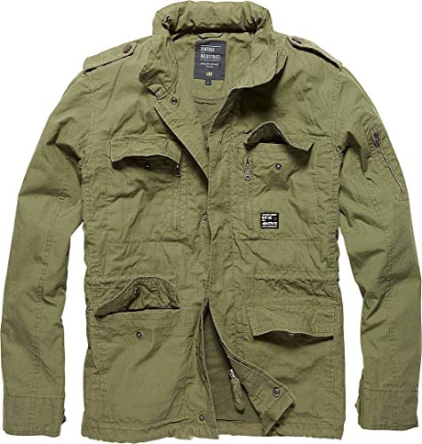 Vintage Industries Cranford Jacke, oliv, 2XL