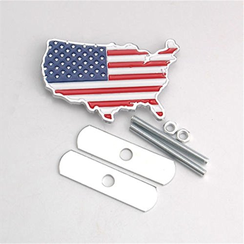 Garage-SixtySix Kühlergrillemblem USA Flagge