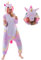 Spooktacular Creations Unicorn Tutina Costume Pigiama Adulto (Piccolo)