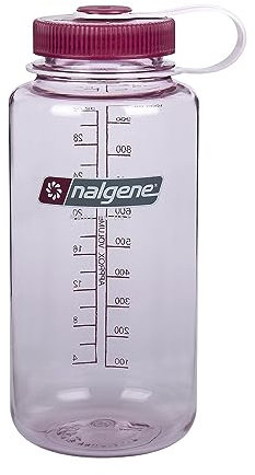 Nalgene Trinkflasche 'Everyday-Weithals' – 1L (Light pink, mit Namensgravur)