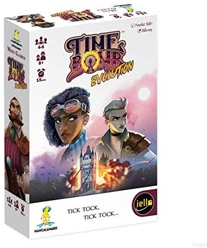 IELLO 516993 Time Bomb Evolution Familienspiel
