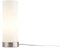KHG Tischlampe Silber Glas E14 10,5cm Ø Tischlampe aus Glas Basic Modern Pop