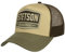 Stetson Highway Trucker Cap Small Basecap Baseballcap Meshcap Snapback Truckercap Kinder/Herren - Snapback, mit Schirm Herbst-Winter Frühling-Sommer - One Size Oliv
