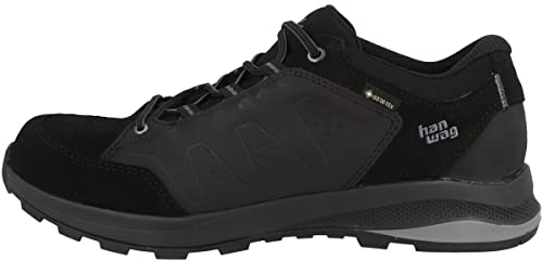 Hanwag M Torsby Low Sf Extra GTX Schwarz - Gore-Tex Multifunktionaler wasserdichter Herren Gore-Tex Wanderschuh, Größ