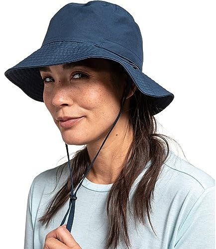 Schöffel Rain Hat4 Blau - Packbarer leichter Regenhut, Größe M - Farbe Dress Blues