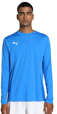 PUMA teamGOAL LS Jersey, Unisex-Erwachsene Fußballtrikot, Ignite Blue-PUMA White-PUMA Team Royal,