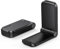 Headphone Bracket Adhesive Headphone Stand Hook Stand, Sticky Gaming Headset Stand MountTable Stand Fits Most Headsets (Black 2-Piece Set)
