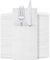 Trimming Shop White Disposable Napkin Cloth Like with Built-in Flatware Pocket, Linen Feel Prefolded for Silverware Cutlery Holder for Wedding, Dinner, Events, Birthday, Parties, Decoration Pack of 50
