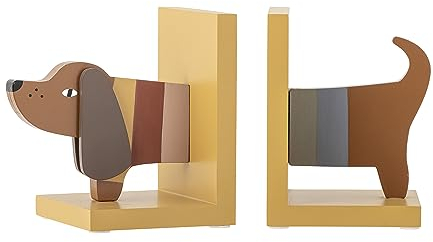 Bloominville Mini Buchstütze Dackel Charlie aus MDF in der Größe: 12,5x15,5x15 cm, 82054447