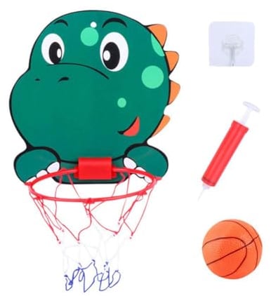Kids Basketball Hoop Kit Cartoon Animals Basketball Stand Outdoor Sport Toys For Children Indoor Game Play Kids toddler basketball,hoop,mini,kids,indoor,ball,stand,bedroom,set,trash,year,bin,b