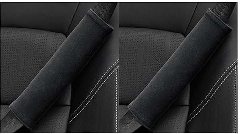 nbike 2 Stück Auto Gurtpolster, für Nissan Patrol 2012-2023 Sicherheitsgurt Schulterpolster Autogurte Sicherheitsgurt Protektoren Interieur Zubehör,B
