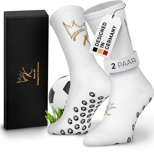 Kloos Fit Grip Socken Fussball Football Socks Fußball Socken Fußballsocken Grip Socks Fussball Socke Fussballsocken mit Noppen hochwertige Sportsocken Fussball Ausstattung