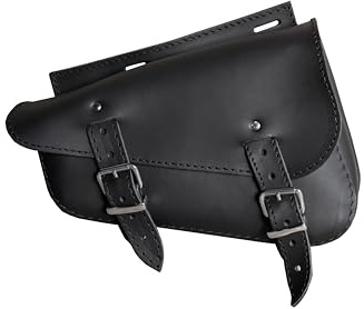 sako - S87 Motorrad Satteltasche aus Naturleder - Motorradtasche für die Linke Seite - Motorrad Zubehör - 3.195 Liter Fassungsvermögen
