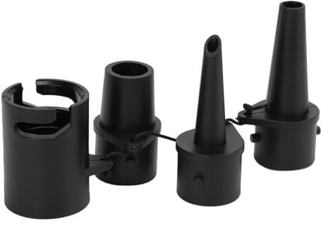 3 Sizes Air Pump Replacement Nozzles, Leak Proof Inflatable Pump Heads for Air Bed Air Mattress Swimming Ring Inflatable Pool