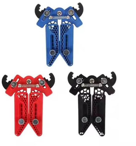 FUNTRESS Bogenständer Faltbarer Bogenschießen Compound Bogenständer Bogenschießen Compound Bow Rack Halter für Compoundbogen (Schwarz)