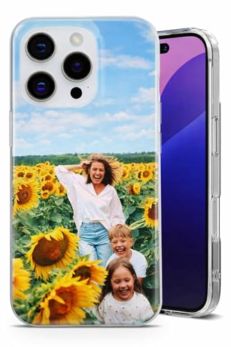 StunnInk Designs Personalised iPhone 13 mini Case – Flexible TPU Cover | Create Your Own Design with Personal Photos or Text for a Unique Look