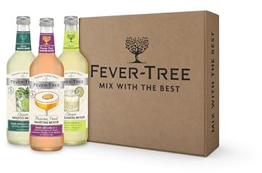Fever-Tree Summer Variety Cocktail Mixer Pack (Pack of 3 x 500ml)