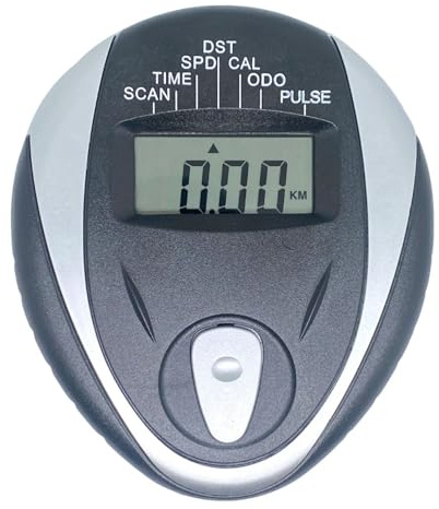 pistro Universal LCD Speedometer with Heart Rate Monitor for Exercise Bike Sport Bikes Easy to Install Plastic Replacement Parts