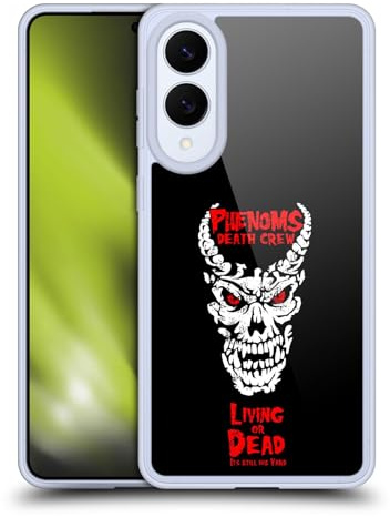 Head Case Designs Offizielle WWE Phenoms Todesmannschaft The Undertaker Gel Handyhülle Hülle [Militärischer Schutzgrad] Kompatibel mit Samsung Galaxy S25 Edge