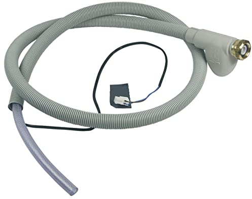 Zulaufschlauch Sicherheitszulaufschlauch Spülmaschine Geschirrspüler 1,77m Aquastopschlauch 3/4 Alternativ wie Whirlpool Bauknecht 481253029403 Küppersbusch 434740 elektrischer Anschluss auch Algor