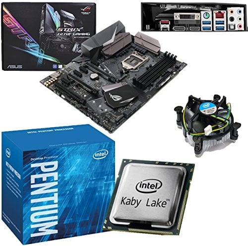 Components4All INTEL Kaby Lake Pentium G4620 3.7Ghz CPU, ASUS ROG Strix Z270F Gaming Motherboard Pre-Built Bundle NO RAM