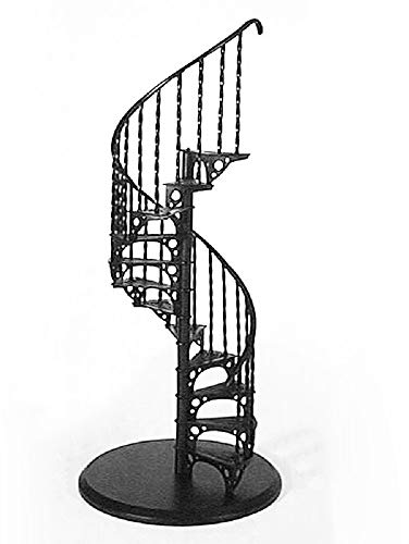 Melody Jane Puppenhaus Spiral Staircase Set Metall 1:12 Maßstab Miniatur Treppe