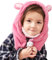 TRIWONDER Kinder Balaclava Winter Sturmhaube - Winddichte Skimaske mit Halswärmer für Jungen & Mädchen (4-12 Jahre) - Atmungsaktive Gesichtsmaske für Ski, Fahrrad, Outdoor Sport