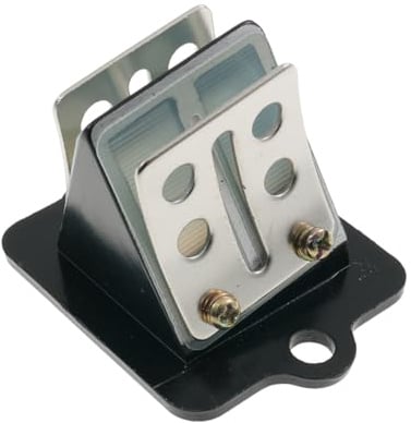 2EXTREME bloc à clapets de base compatible avec Piaggio Zip Base, VESPA ET2 | Membrane en fibre de verre, plastique vulcanisé; compatible avec Piaggio Fast Rider, RST, NTT, VESPA LXV 50 centimètres cubes