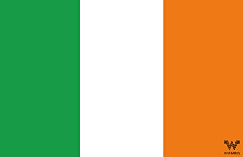 Irland Flagge Aufkleber - Länderflagge als Sticker 8,5 x 5,5 cm