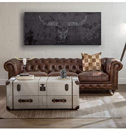 jvmoebel Englische Chesterfield Couch Leder Sofa Couchen Sofas Dreisitzer Braun Rollen