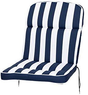 Kettler Polen KETTtex 2155 Auflage Niederlehner Alicante Blockstreifen blau-weiß Sitzpolster 100x50x7 cm