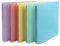 Exacompta 51970E 5er Pack Premium Kunststoff-Ringbuch Chromaline aus mittelfestem transluzentem Polypropylen 4 Ringe Füllhöhe 30mm DIN A4 Plastikordner ideal für Büro und Schule farbig sortiert