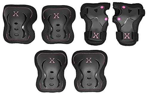 H320 schwarz-pink Gr. L Schoner Set NILS EXTREME