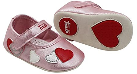 Scarpa Ballerina neonata Trudy Rosa (Numeric_17_Point_5)