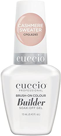 Cuccio Brush on Colour Builder Gel with Calcium LED/UV 13ml Cashmere Sweater
