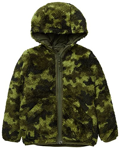 Helly Hansen Niños Unisex Chaqueta Reversible K Champ, Verde, 1