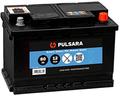 Pulsara Battery 12V/80Ah Pro LA - 278x175x190