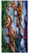 Zomer Strandtuch groß 90x180 cm Schnelltrocknendes Mikrofaser Bedrucktes mit Dinosaurierwelt Motiv