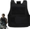 yotutun Schutzweste, Outdoor Weste Verstellbare Trainingsweste Feldspielweste Sicherheitsausrüstung Sicherheitswache Weste Schutz Vest für Jagd Wandern Safari Arbeiten (schwarz)