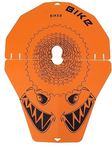 Fussbudget Mountain Bike Disc Brake Covers, 2Pcs Bicycle Wash Cover PP Oil Stain Prevention Wear Resistance Wheel Disc Brake Cover for MTB (Type)