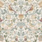 Yullpaper Papel Pintado Autoadhesivo Flores Vintage Vinilo Adhesivo Muebles Papel Pintado Pared Beige Para Dormitorio Patrón Flores Pájaros Vinilo Armarios Papel Adhesivo Decorativo Pared 44,5 x 260cm