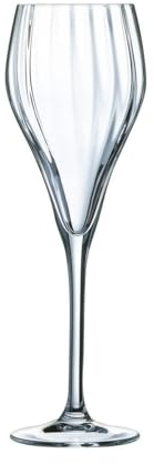 Chef&Sommelier - Collection Symétrie - 6 Flûtes à Champagne 16 cl - Fabriquées en France - Emballage renforcé, Colorless (Clair)
