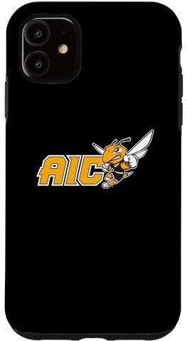 American International College AIC Yellow Jackets Hülle für iPhone 11
