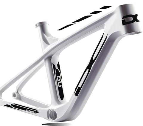 DualColorStampe Set 7 Aufkleber Sticker Decal Rahmen Fahrrad Fahrrad Aufkleber MTB Rahmen Universal Schutz Code B0166 schwarz matt