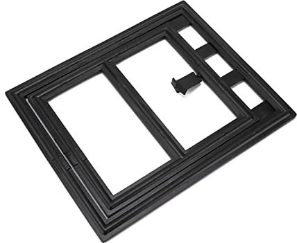 Porta per Zanzariera per Gatti, Porta per Cani di Grandi Dimensioni Porta per Finestra per Gatti per Porta Esterna Entrata e Uscita Libere Porta per Zanzariera per Cani Porta