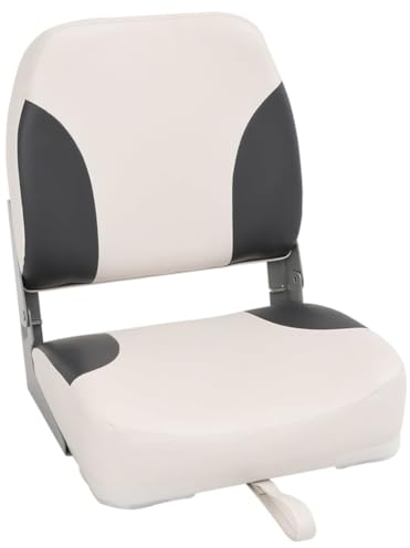 vidaXL Siège pour bateau avec sangle de fixation pliable 41x36x48 cm, chaise de bateau, siège de bateau pliable, siège de bateau pliant