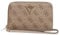 GUESS Laurel SLG Medium Double Zip Wallet M Latte Logo