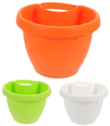 CANIGHT Hängender Blumentopf Für Regenfallrohr Pflanztopf Mit Abflussfunktion Gartendekoration