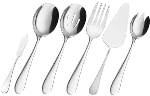 Alipis Besteckset Aus Edelstahl Besteck Für Westliche Gerichte Gabeln Löffel Wiederverwendbares Besteck Haushaltsbesteckset Geeignet Für Zuhause Hotels Restaurants Partys Catering